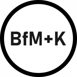 BfM+K media lab // Logo